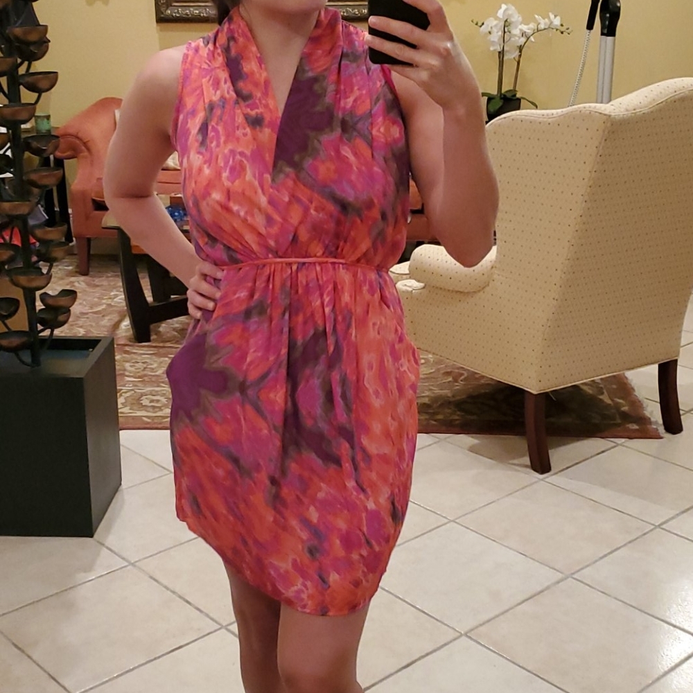 Pink pocket dress
